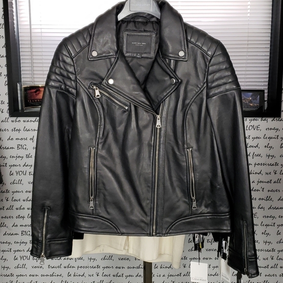 Andrew Marc Jackets & Blazers - *NEW* Womans Andrew Marc Black Soft Leather Jacket
